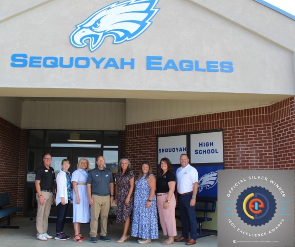 Click to read Sequoyah Career Connection Program named a 2025 International Economic Development Council Excellence in Economic Development Award Winner.  article