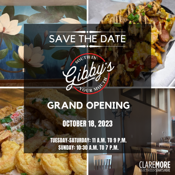 Click to read Gibby C’s South in Your Mouth Scratch Kitchen to open in Claremore next week article